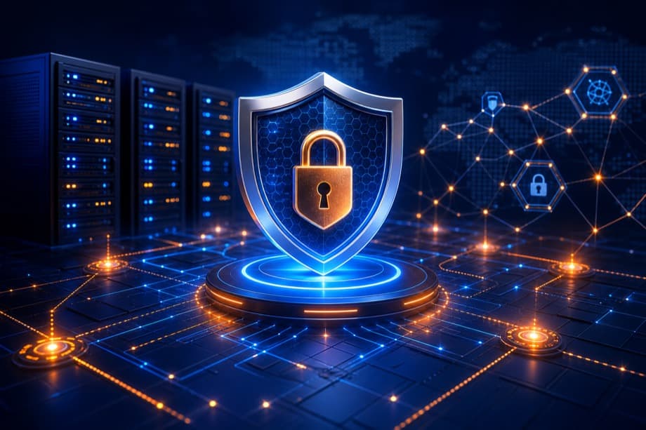 Ethical Hacking & Penetration Testing course illustration at Brightnest AI Academy