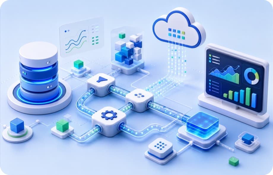 Modern Data Engineering with Databricks, Spark & Snowflake course illustration at Brightnest AI Academy